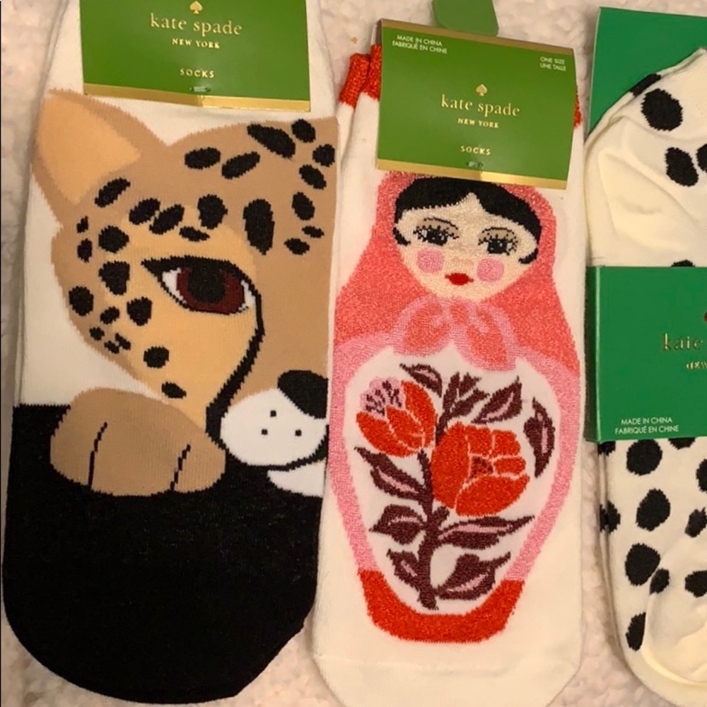 Kate Spade ♠️ socks - Set of 3